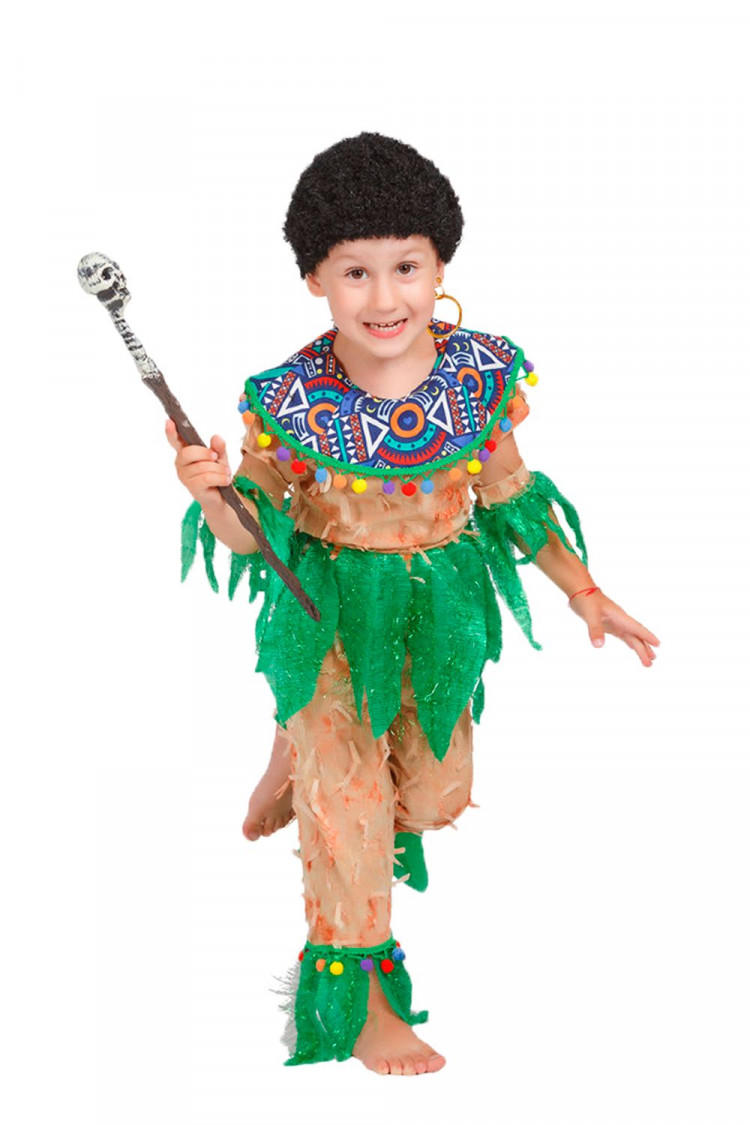 Карнавальный костюм папуаса