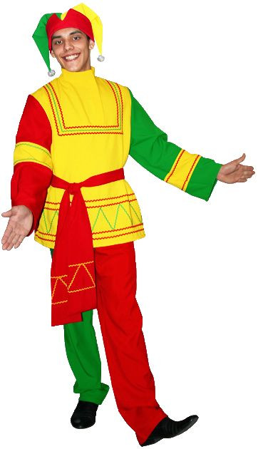 Карнавальный костюм Скомороха взрослый