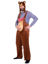 Костюм "Медведь" плюш мужской взрослый