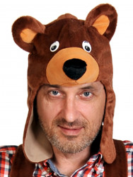 Шапочка к костюму "Медведь" взрослая